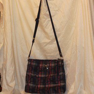 COACH 20003 LIKE NEW Signature Navy Pink Multi Nylon Purse PRICE IS FIRM